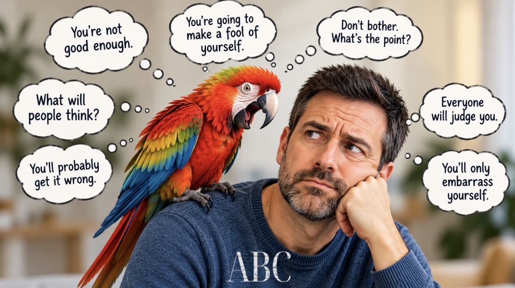 The Poisonous Parrot: That Little Voice That Never Seems to Shut Up