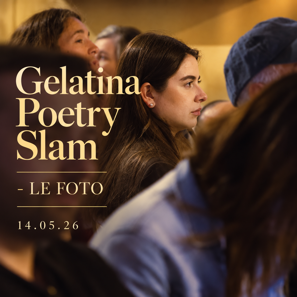 Qualche foto del Gelatina Poetry Slam tenutosi presso il Caffè Poeta a Latina in data 14.05.26