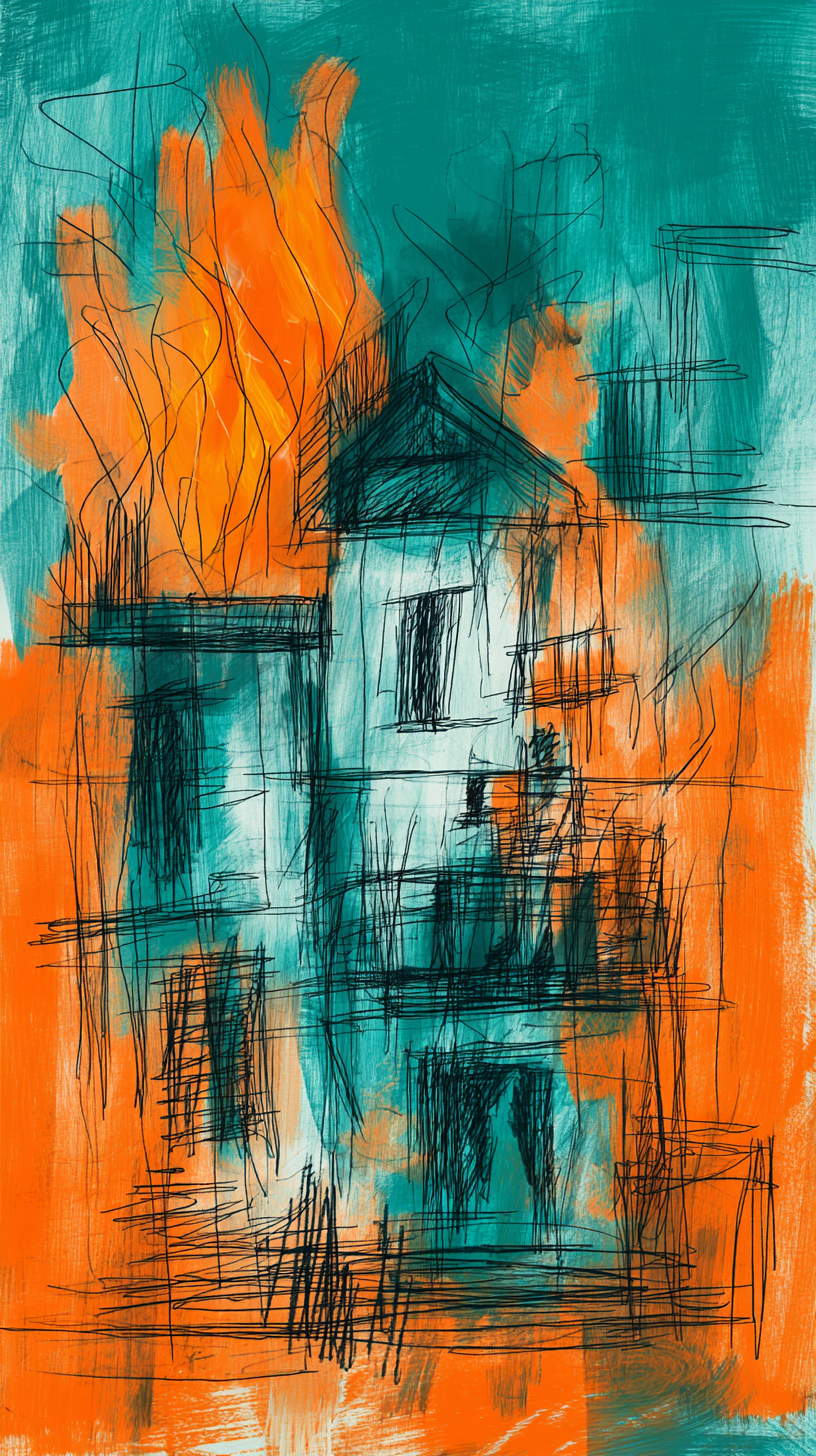 Era una gioia appiccare il fuoco