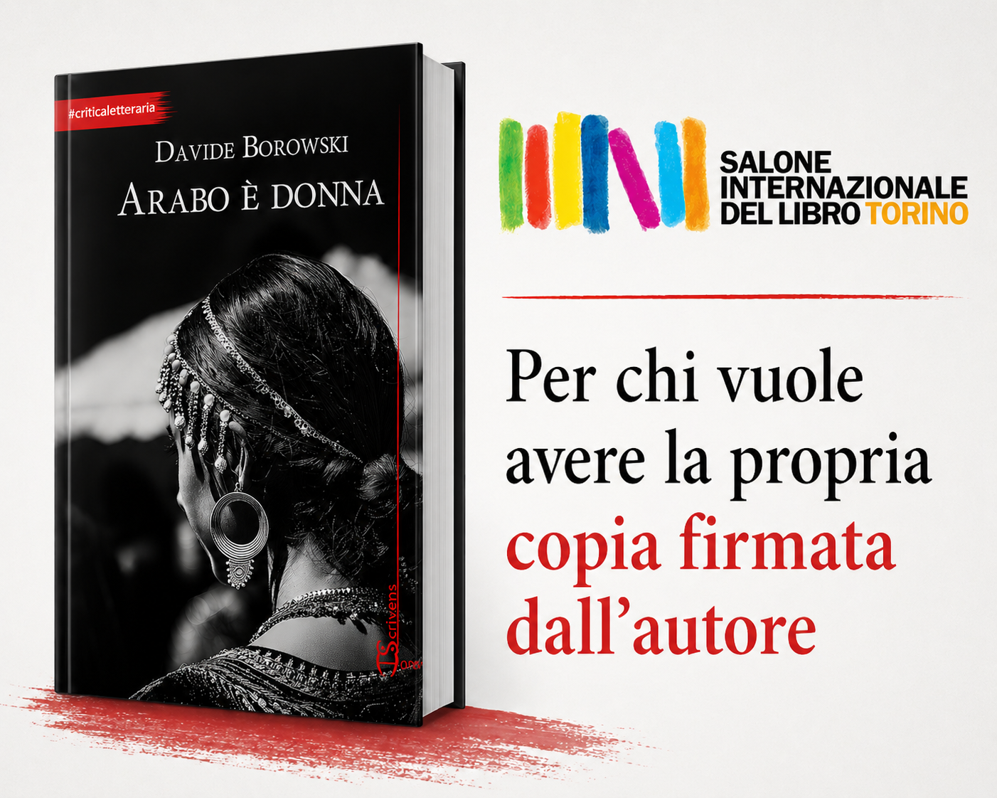 Firmacopie al Salone del Libro: 15 maggio 2026