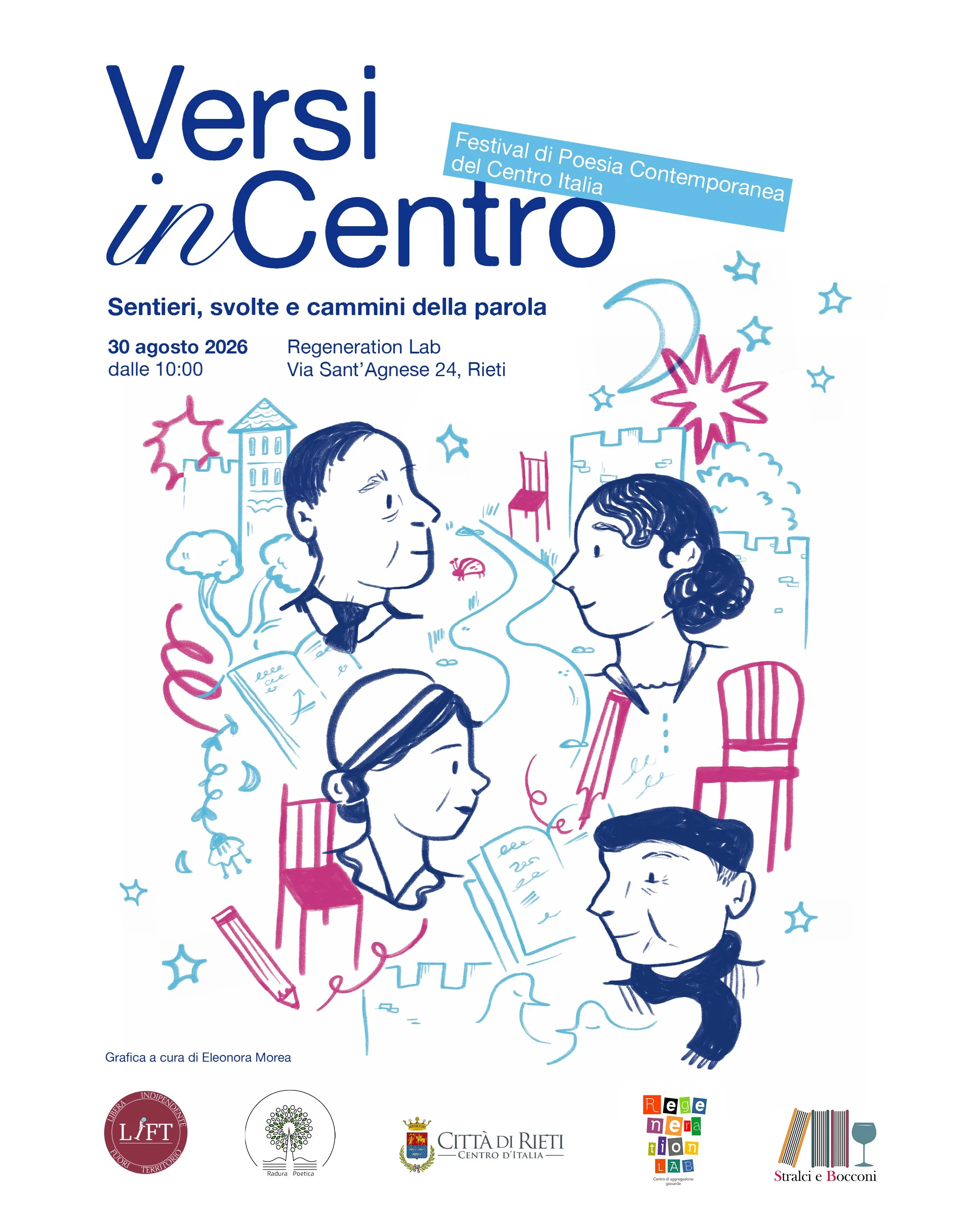 Domani sarò a Versi inCentro, a Rieti