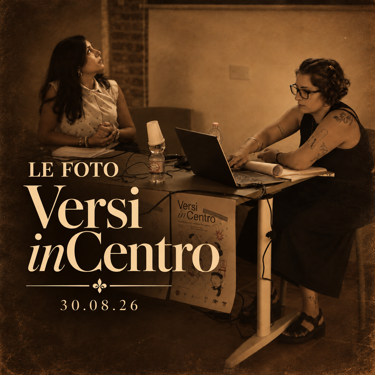 Qualche foto da Versi inCentro, il primo Festival di Poesia Contemporanea del Centro Italia tenutosi presso il Regeneration Lab a Rieti in data 30.08.26