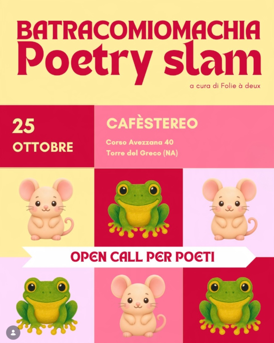 Poetry Slam al Cafèstereo, a Torre del Greco. 25.10.26