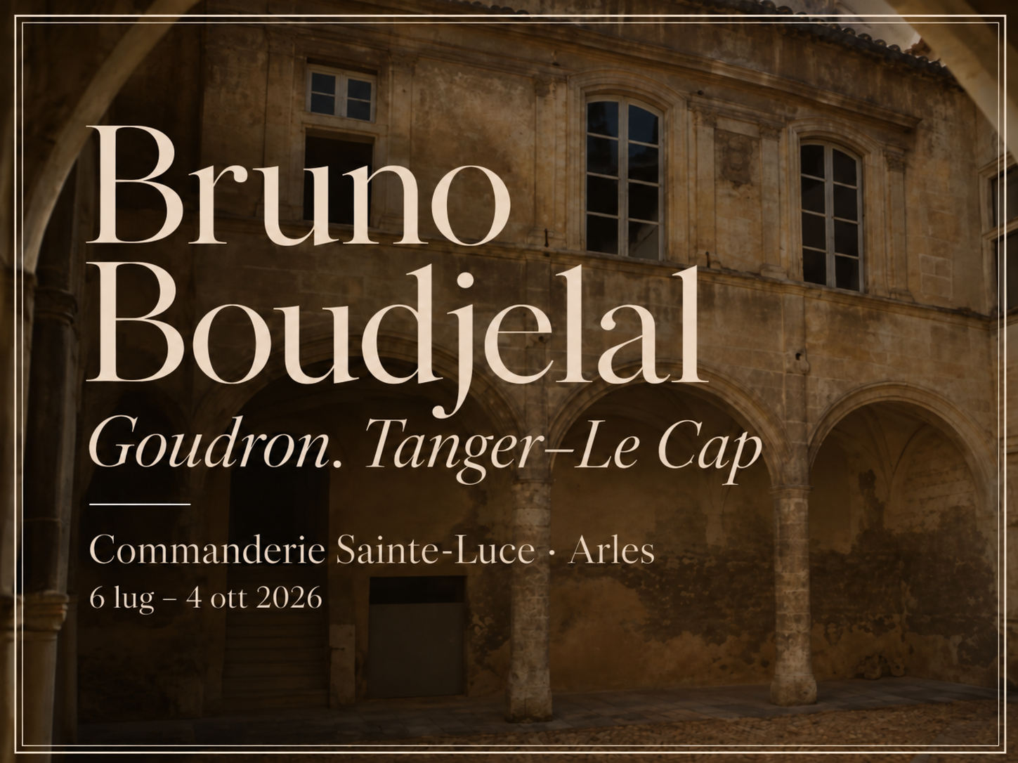 Goudron. Tanger–Le Cap, di Bruno Boudjelal