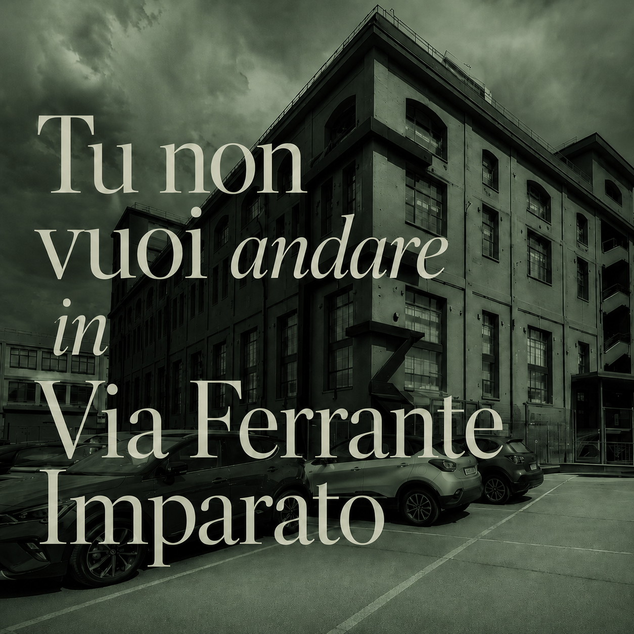 Tu non vuoi andare in Via Ferrante Imparato