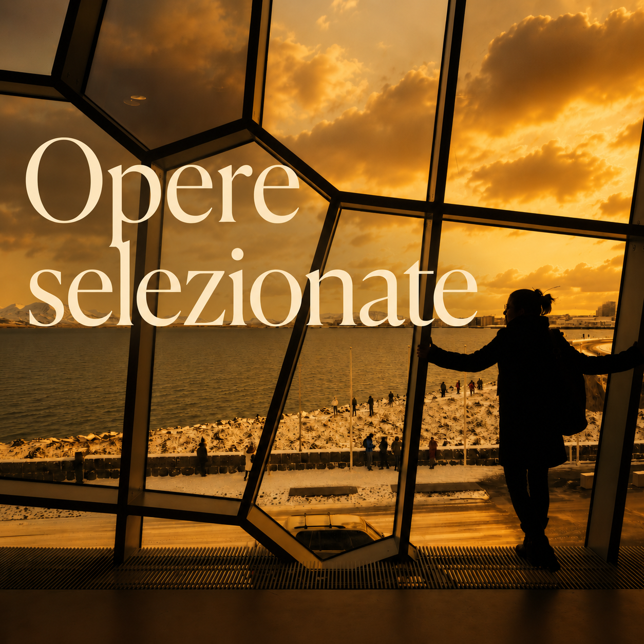 Accesso alla sezione Opere selezionate del sito di Davide Borowski