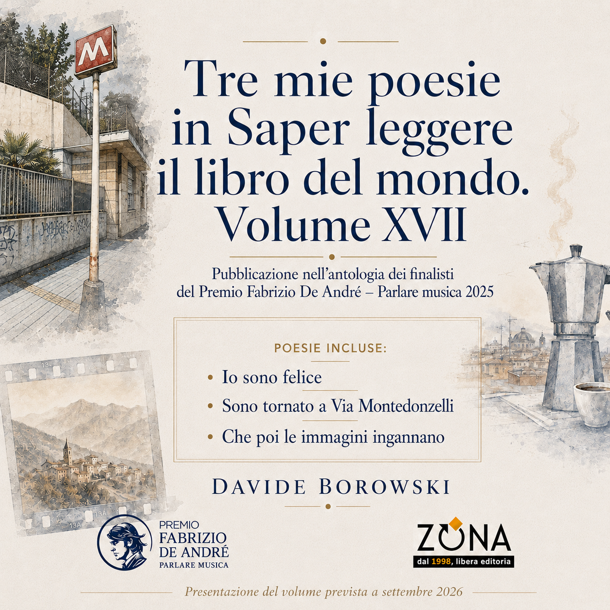 Tre mie poesie in: Saper leggere il libro del mondo. Volume XVII