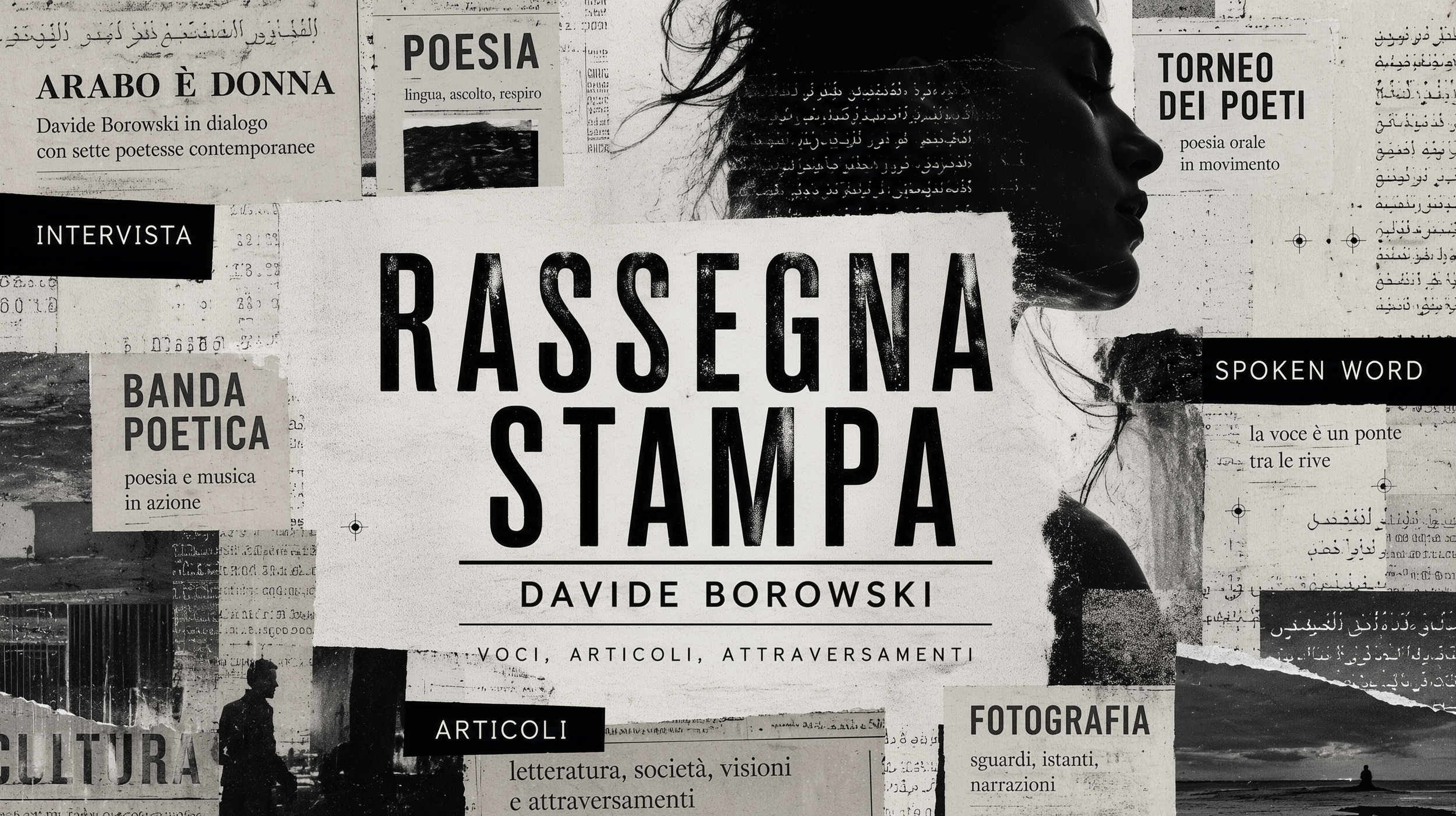 Header della Rassegna Stampa di Davide Borowski