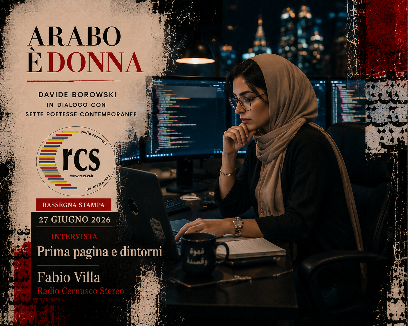 Radio Cernusco Stereo — Intervista a cura di Fabio Villa