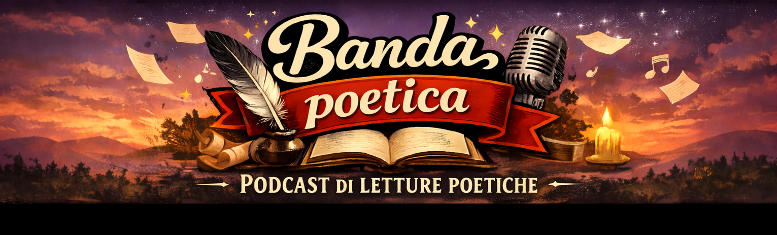 Banda poetica, logo di podcast.