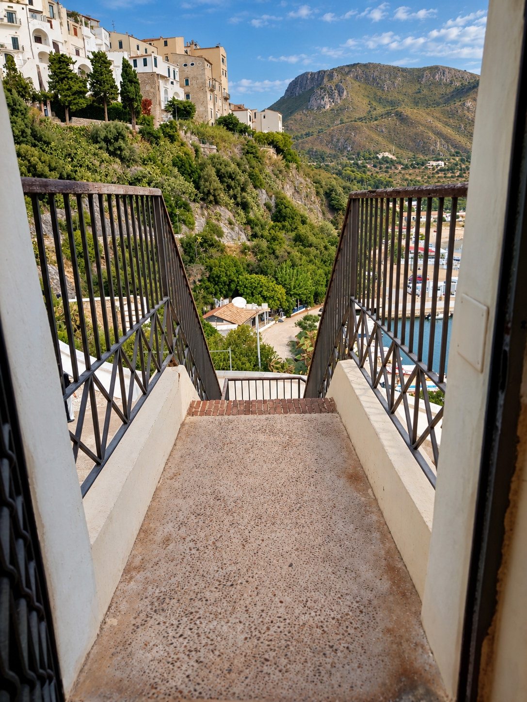 Balcone con vista su Sperlonga