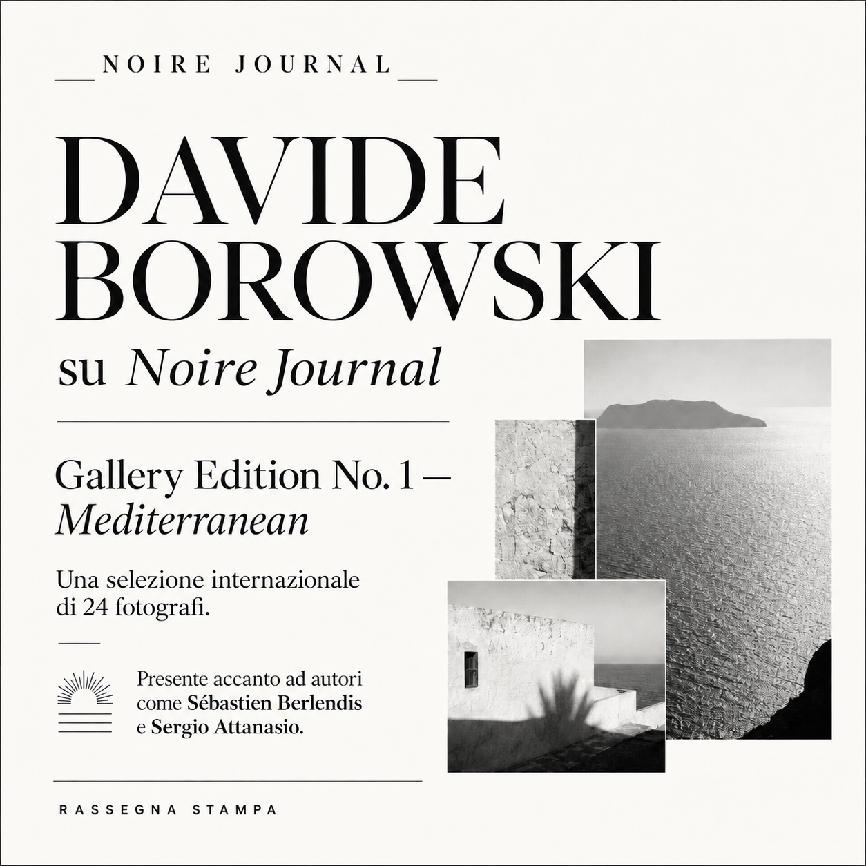 Noire Journal — Gallery Edition No. 1: Mediterranean
