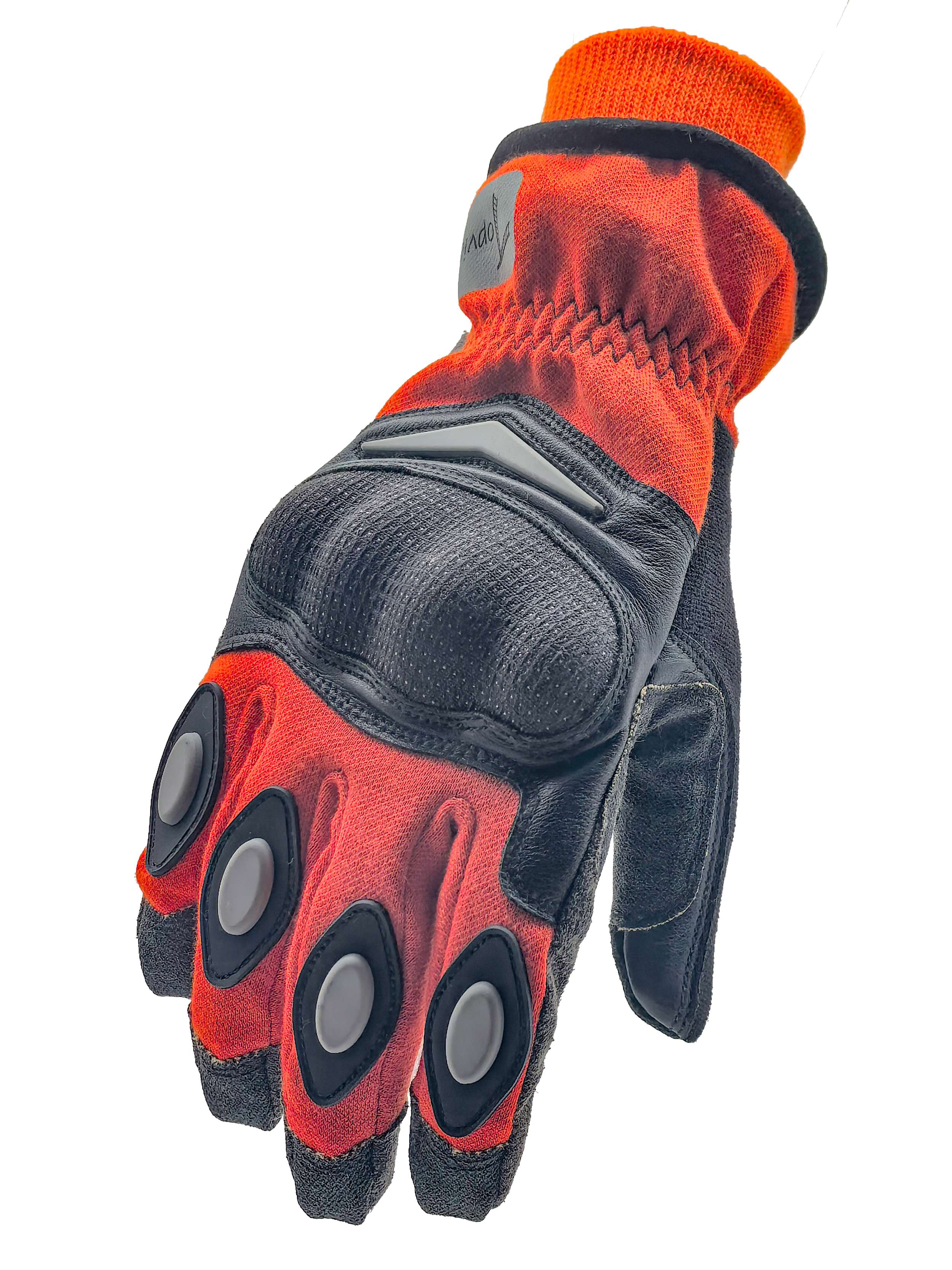 Topview RESCUE T2A rescue gloves back side view