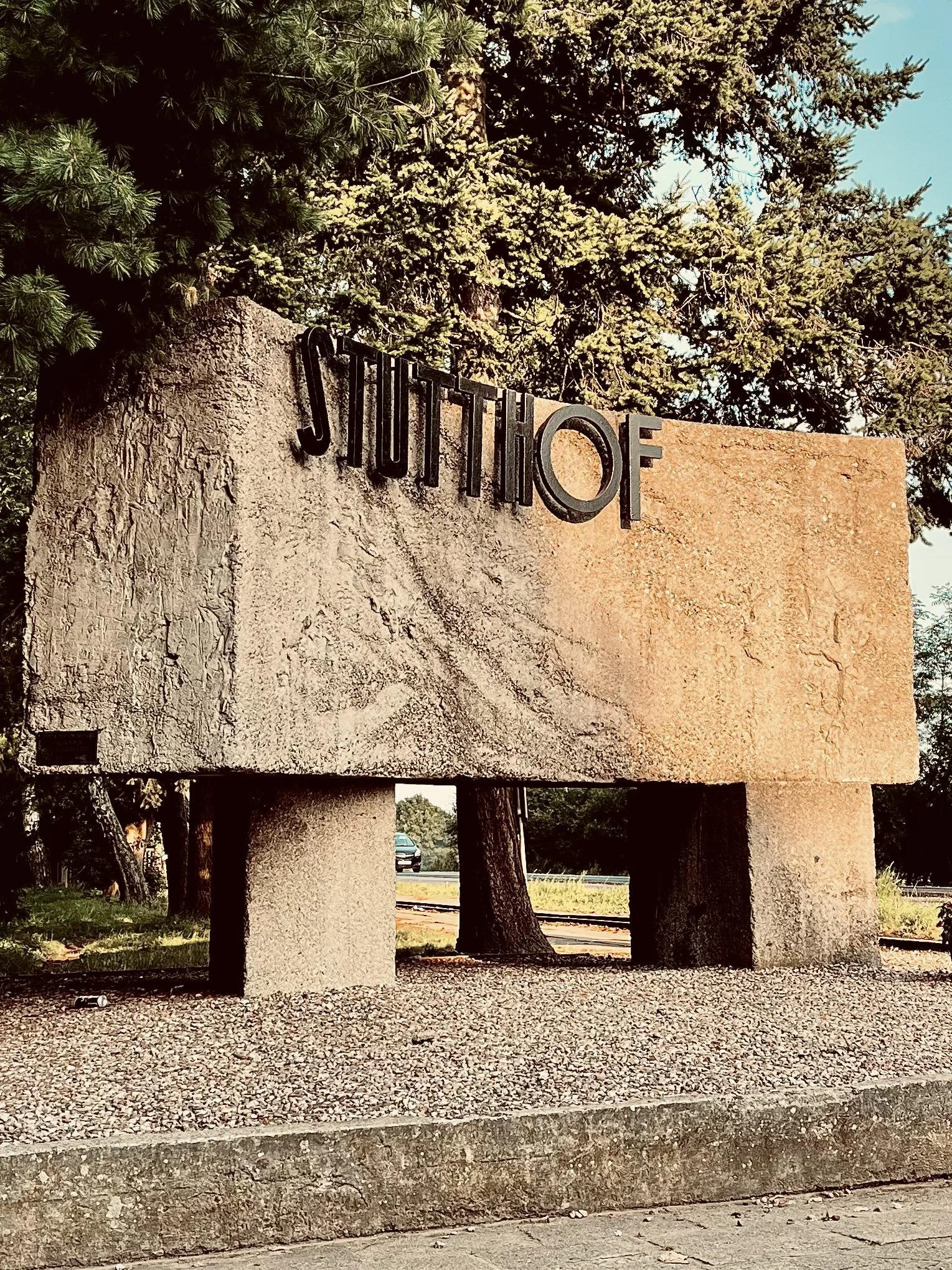 Main entrance to the camp