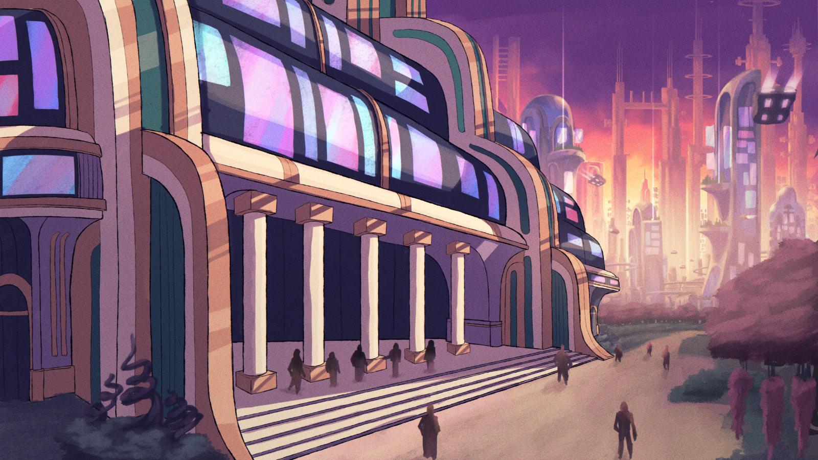 Serenity Mall Exterior Concept