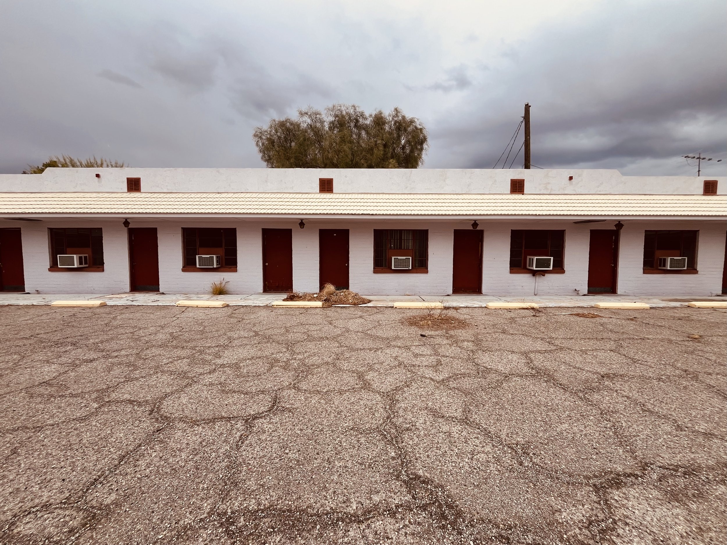 North wall, creepy day