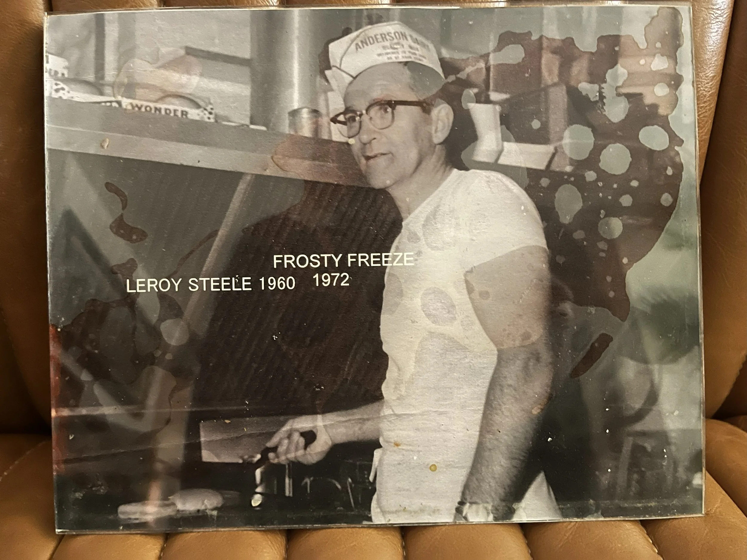 Leroy Steele at the Frosty Freeze