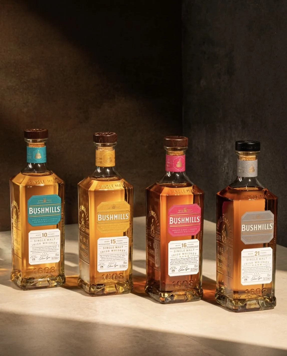 Bushmills Irish Whiskey Tasting