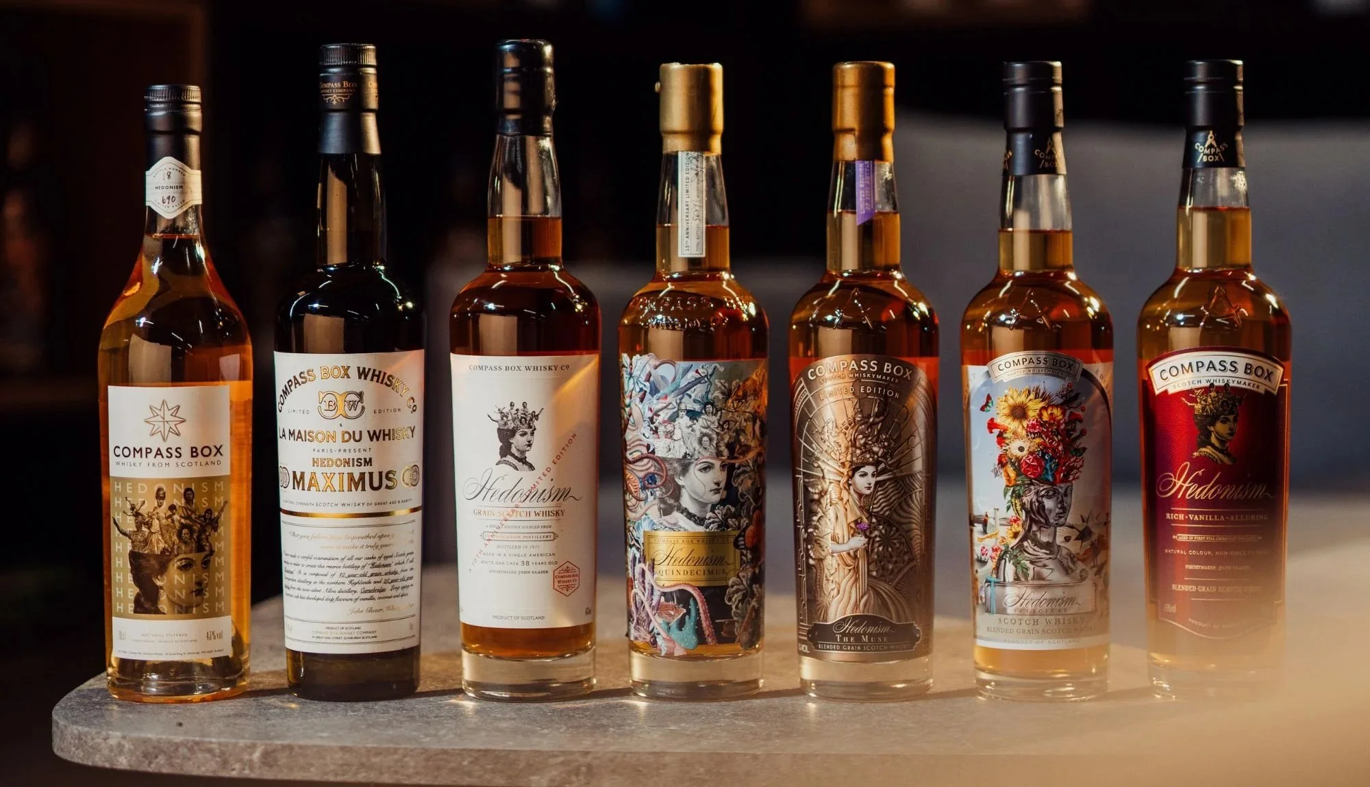 Compass Box Whisky Tasting at The Natural Philosopher