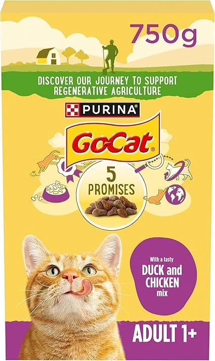 Adult Dry Cat Food Chicken and Duck