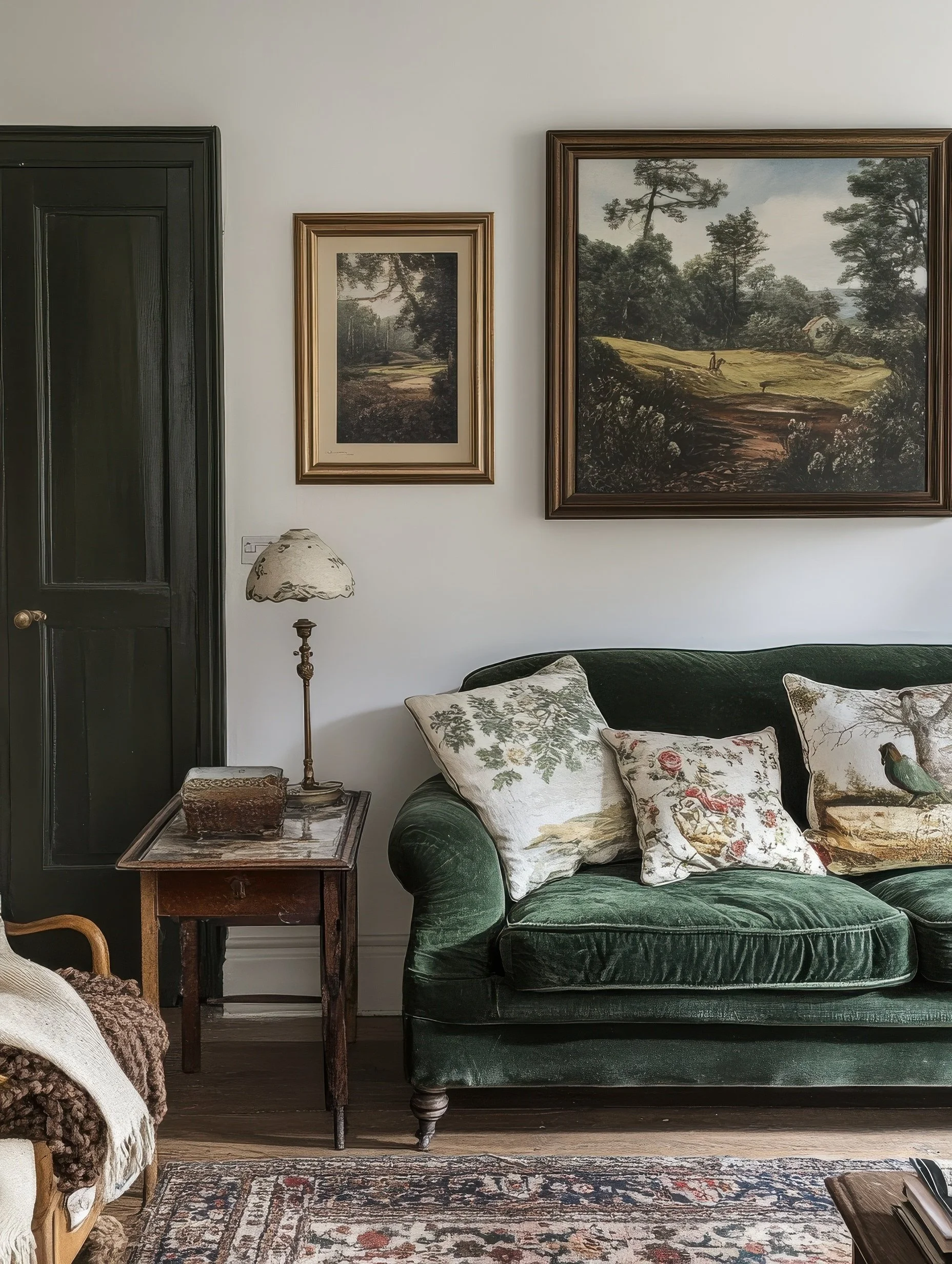 Luxury guest accomodation and short term stays in premium properties. High end cottage interior providing clean, stylish, cosy, modern aestherics.