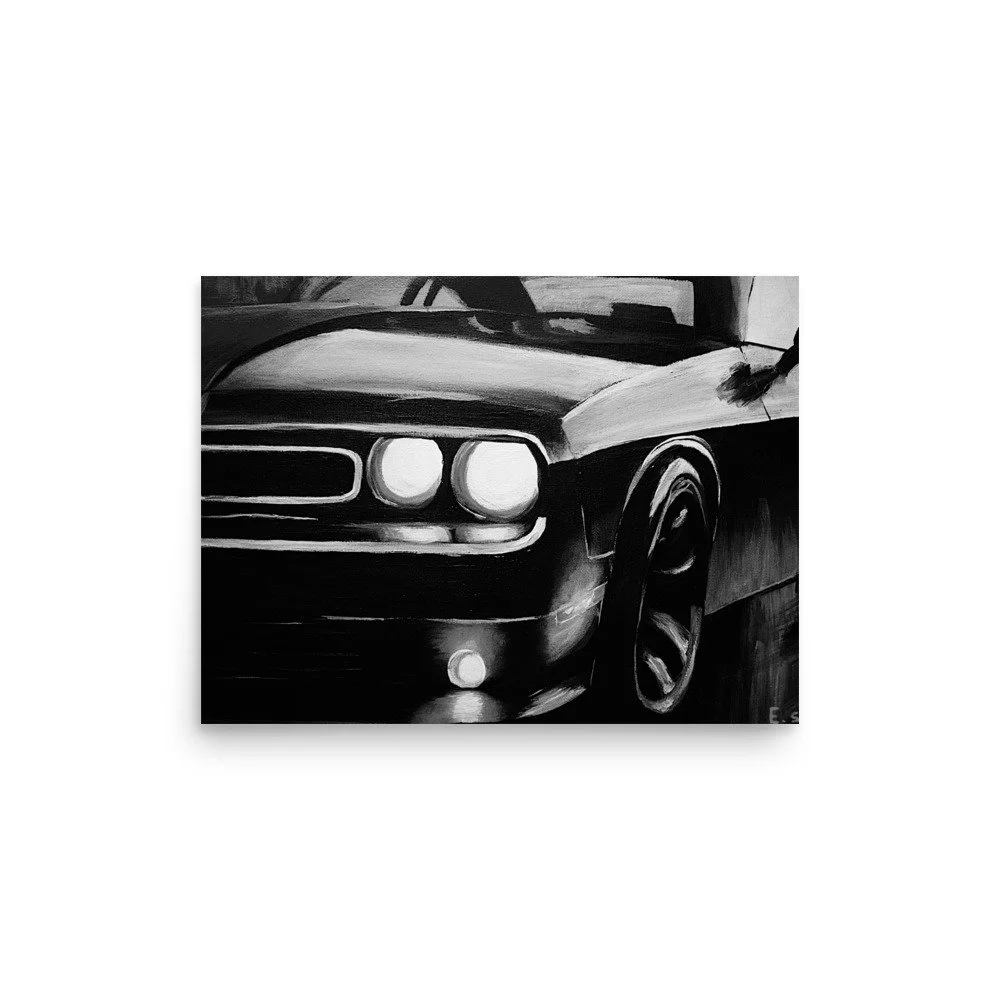 Challenger — B&W Fine Art Print