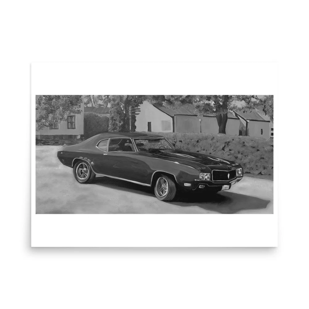 Skylark — B&W Fine Art Print