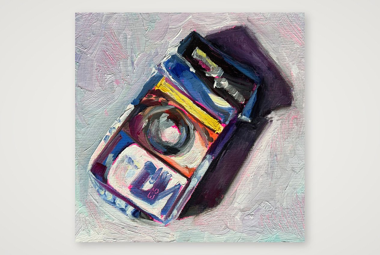 Blue Cigarettes – Fine Art Print