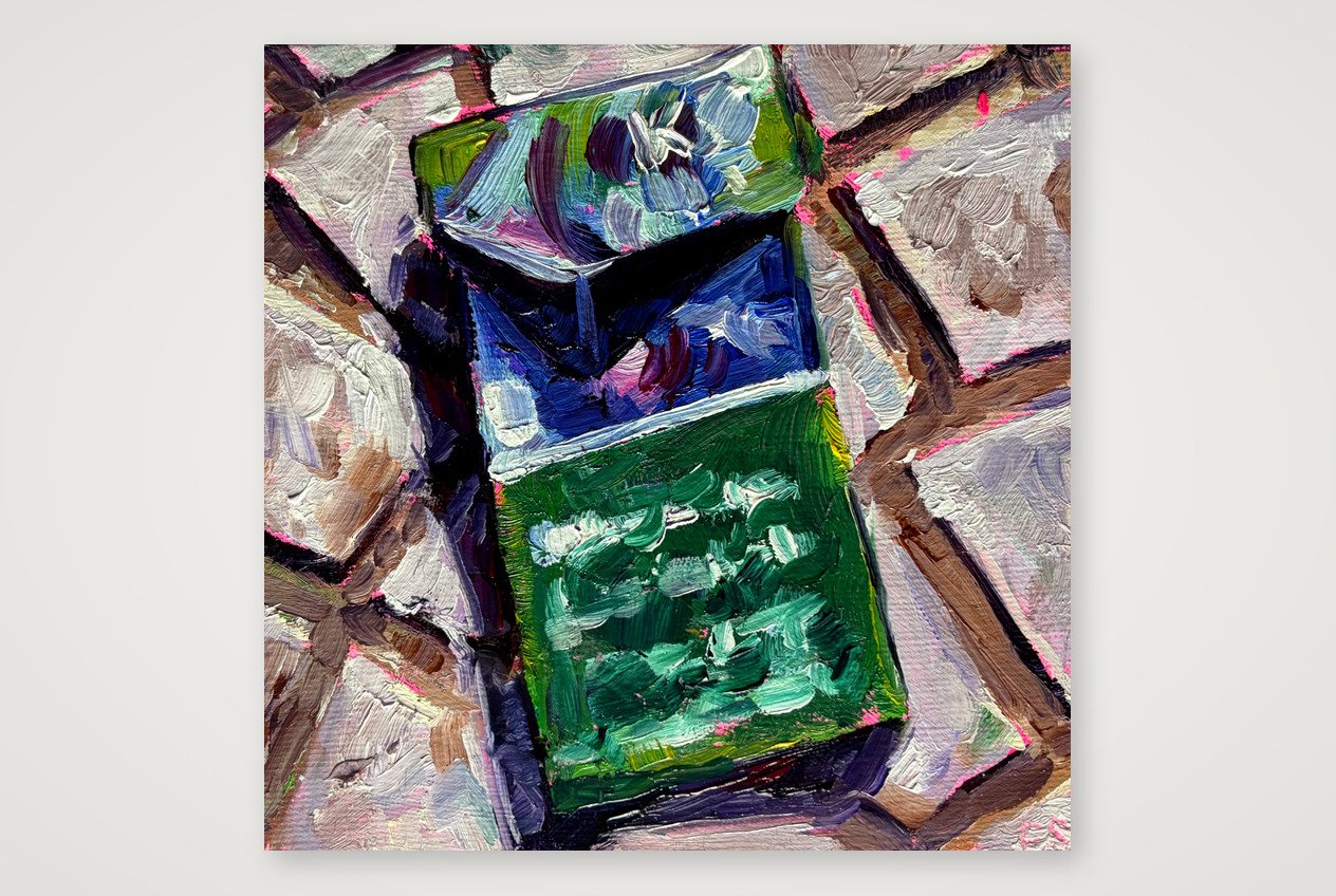 Green Cigarettes – Fine Art Print