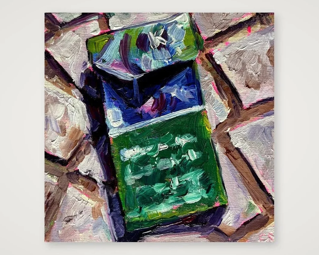 Green Cigarettes – Fine Art Print