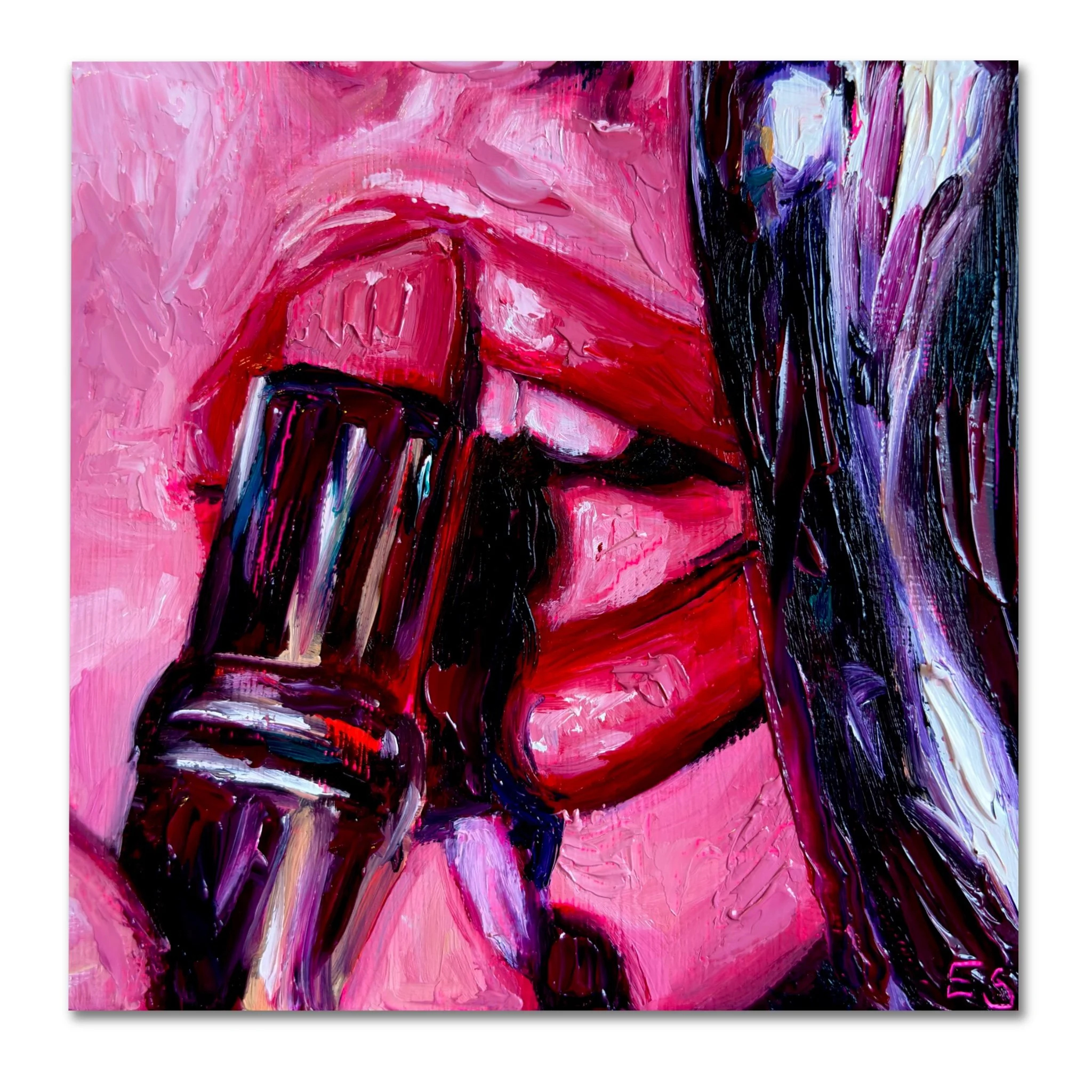 Red Lipstick — Fine Art Print