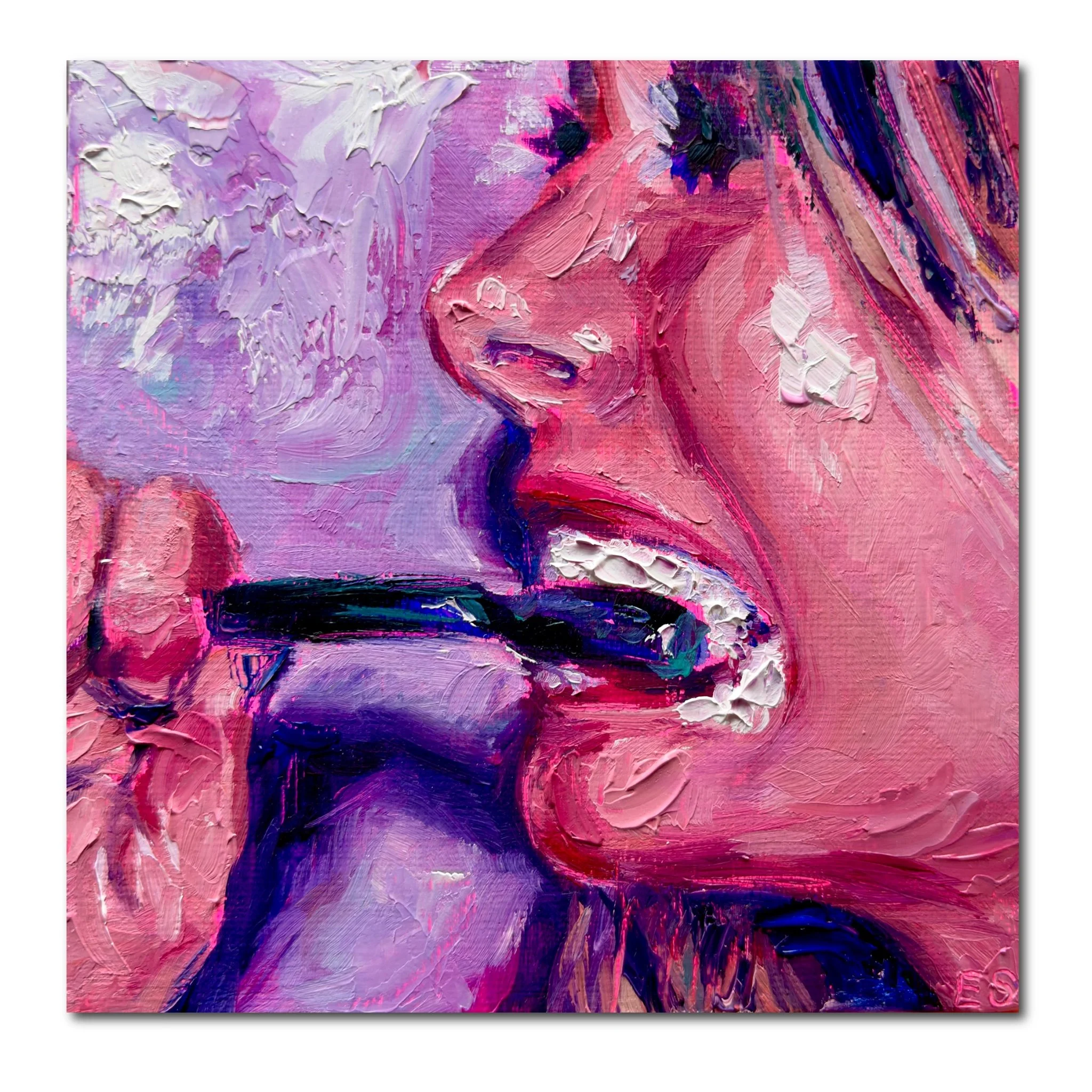 Brushing Your Teeth — Fine Art Print