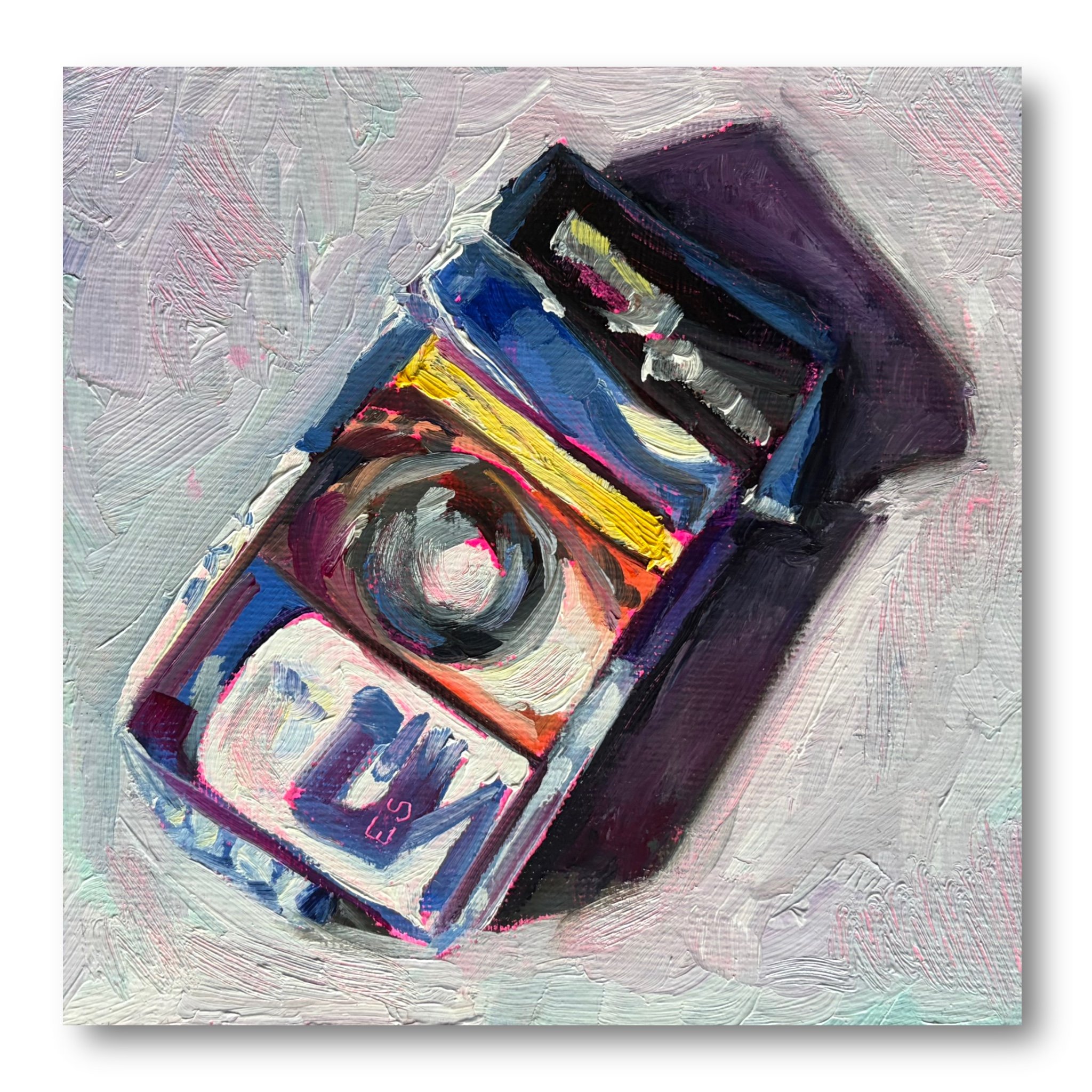 Blue Cigarettes – Fine Art Print