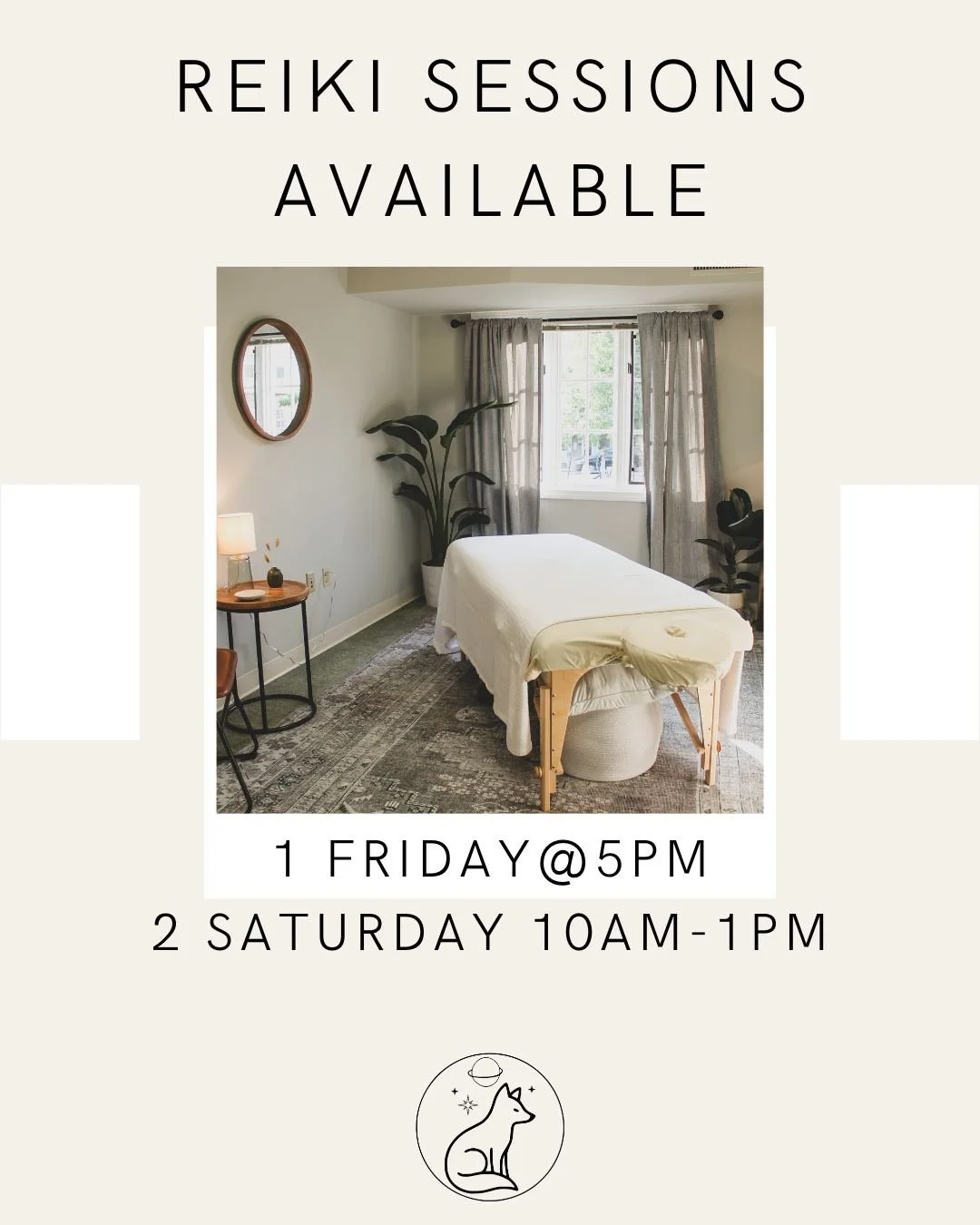 Reiki is grounding, reduces stress and is just really relaxing✨