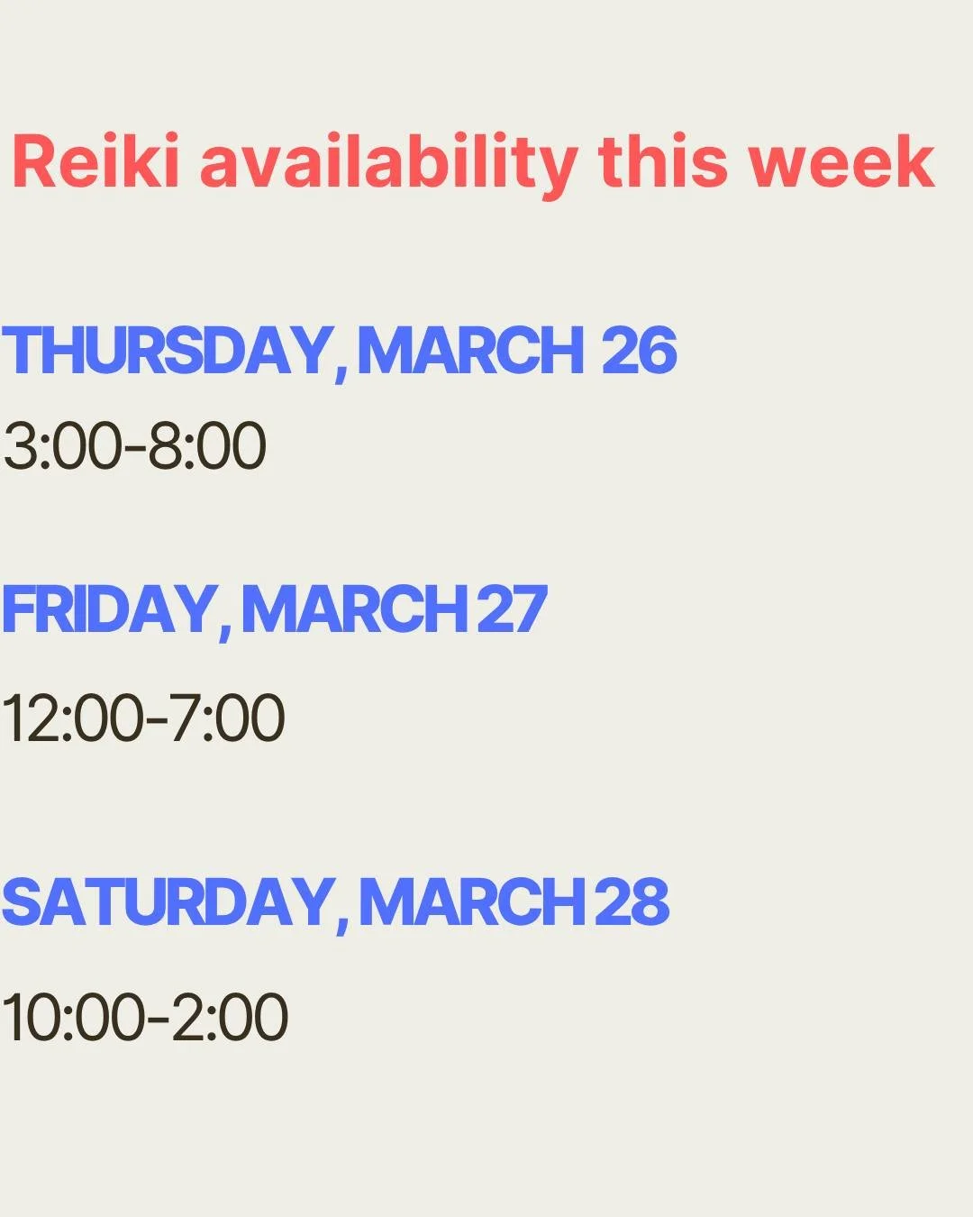 March comes in like a 🦁&hellip;and Reiki helps you leave like a 🐑.