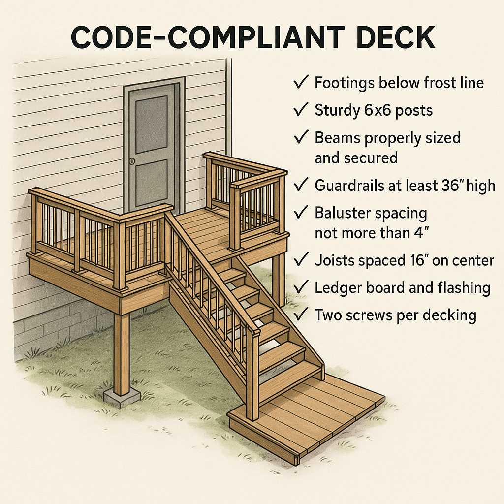 Building a Code-Compliant Deck