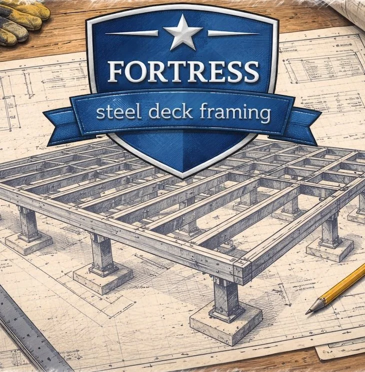Fortress Steel Deck Framing