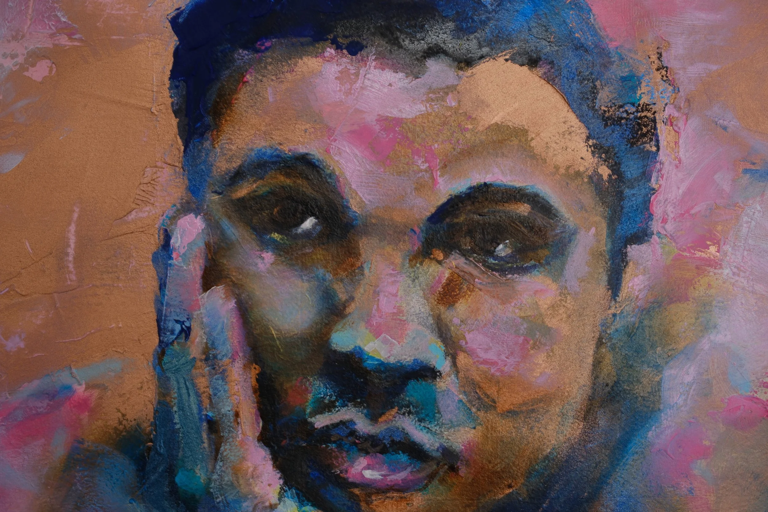 Close up of the face