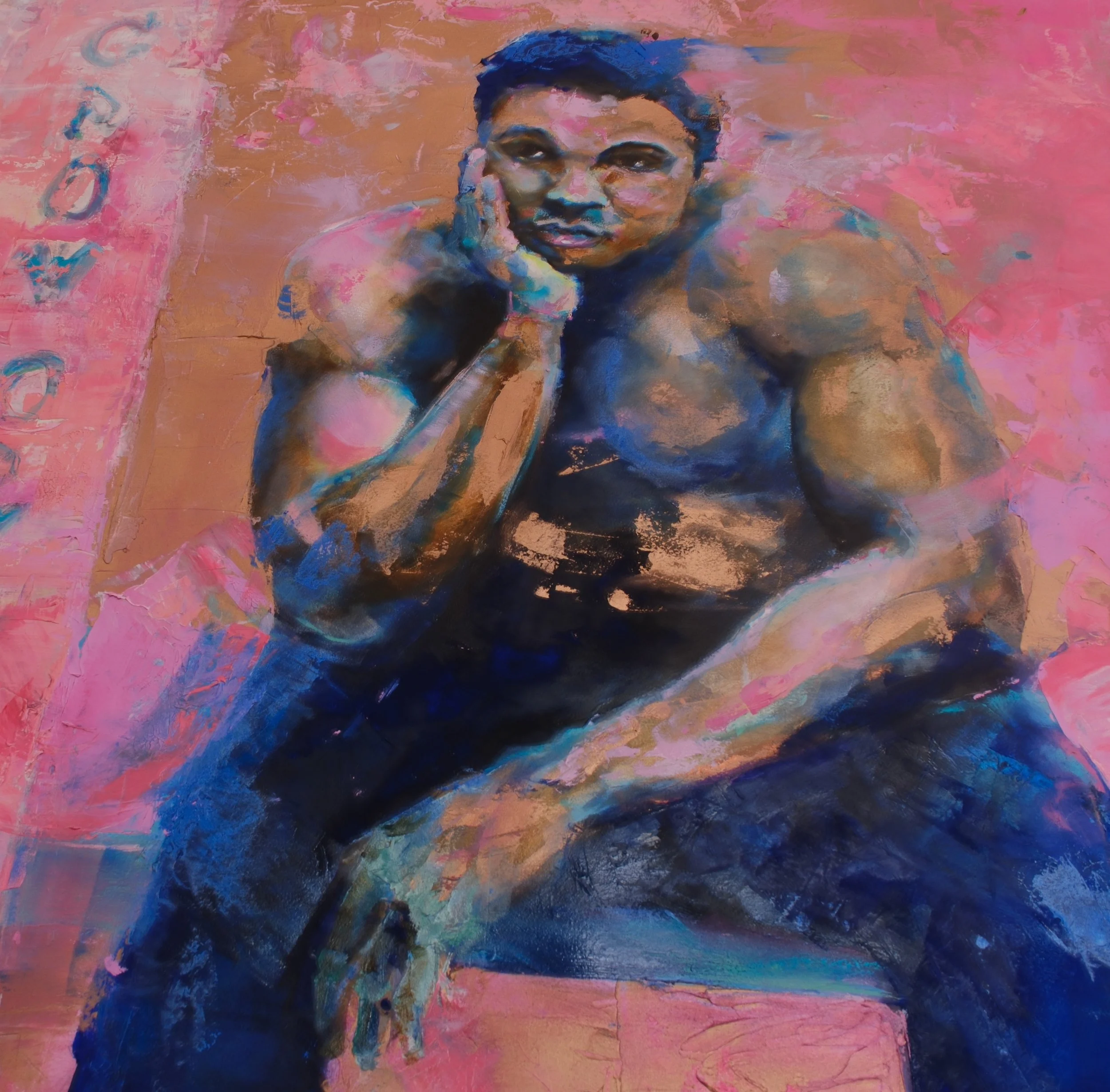 Looking up to Ali as if looking up to a skyscraper