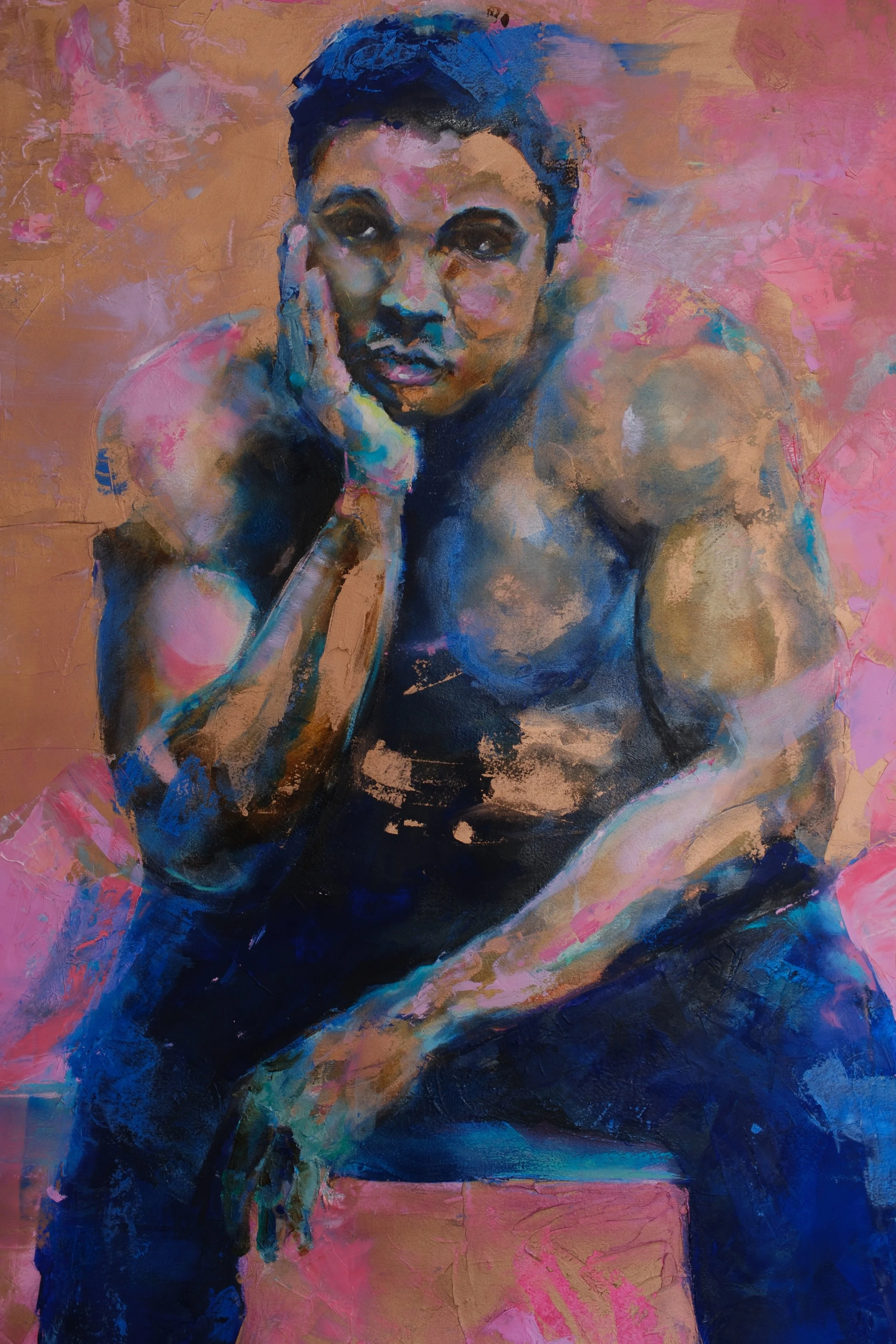 Ali's torso and legs