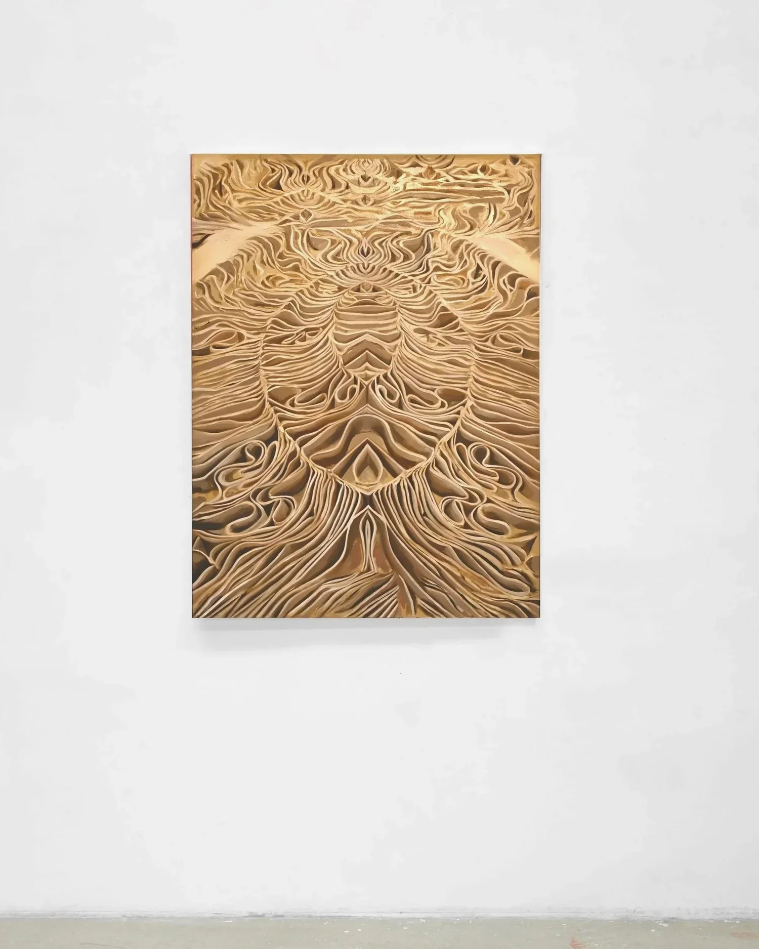 SANDS OF REFLECTION 2025 Oil on Canvas 120 × 90 cm