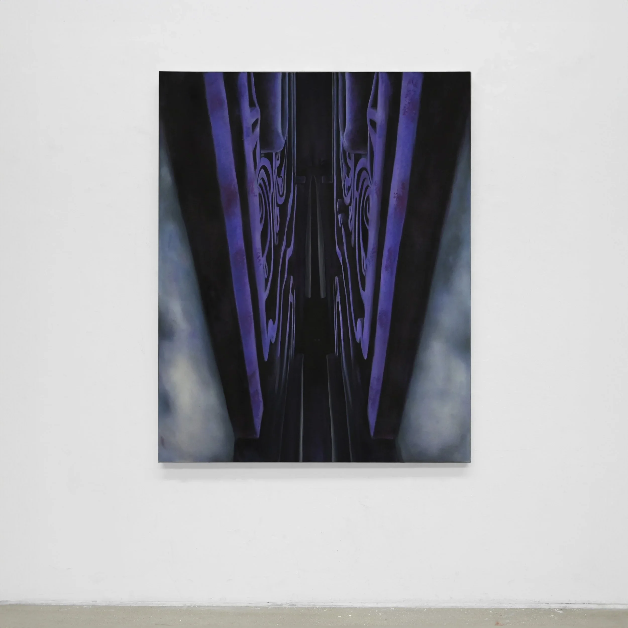 WHERE NO WIND WANDERS 2024 Oil on canvas 120 x 150 cm