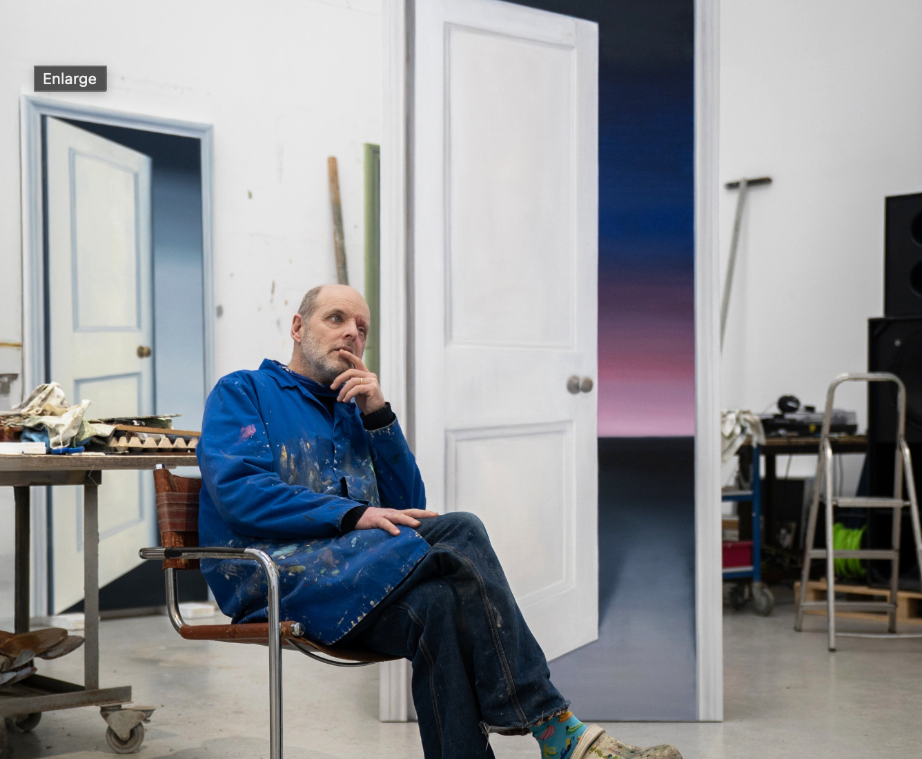 Gavin Turk’s “The Escapologist” at Ben Brown Fine Arts, London