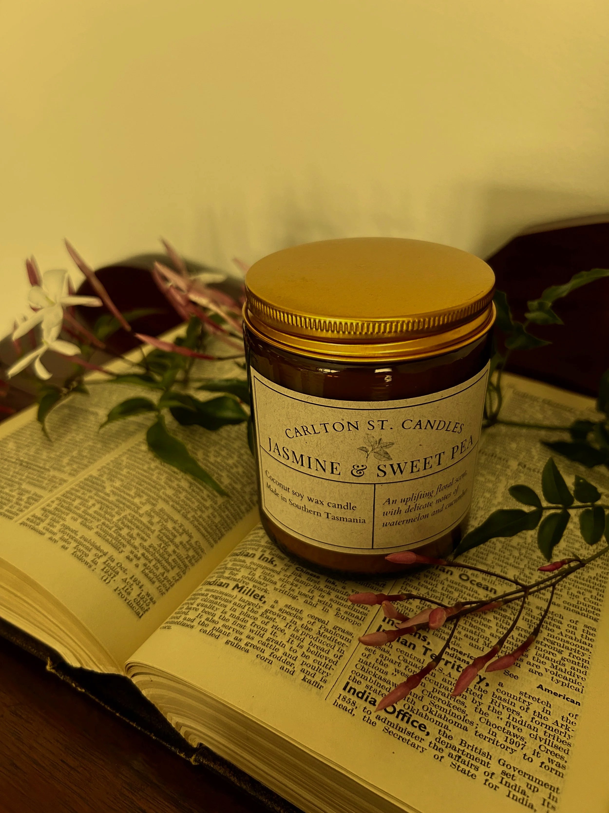 Jasmine & Sweet Pea Candle