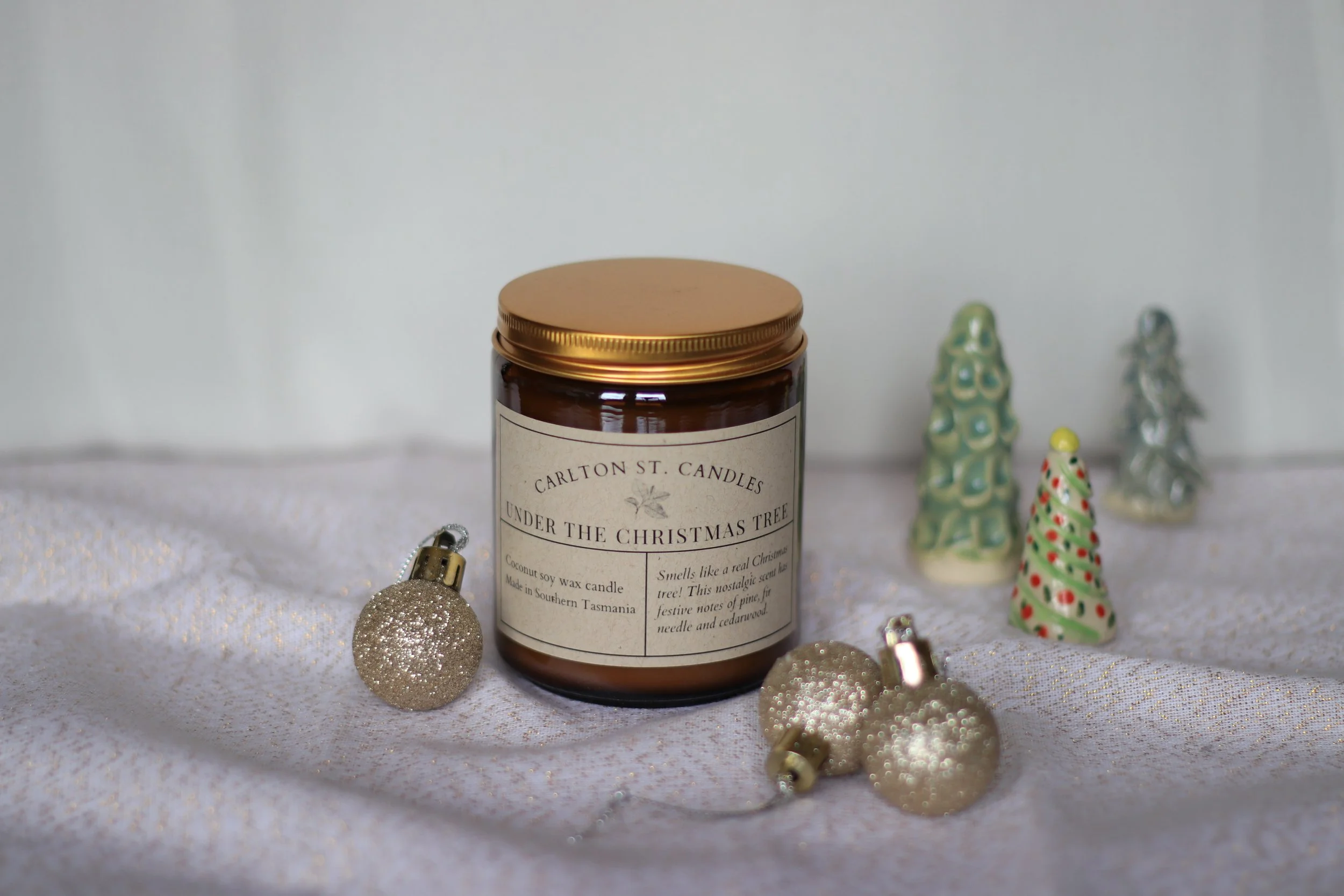 Under The Christmas Tree Candle