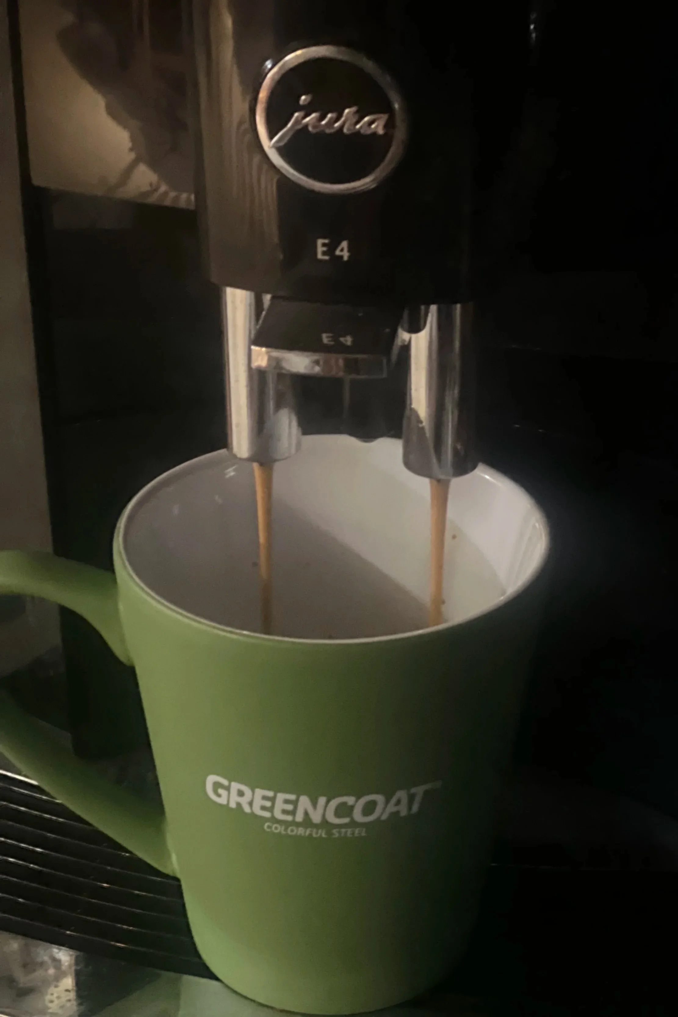 GreenCoat Steel and coffee