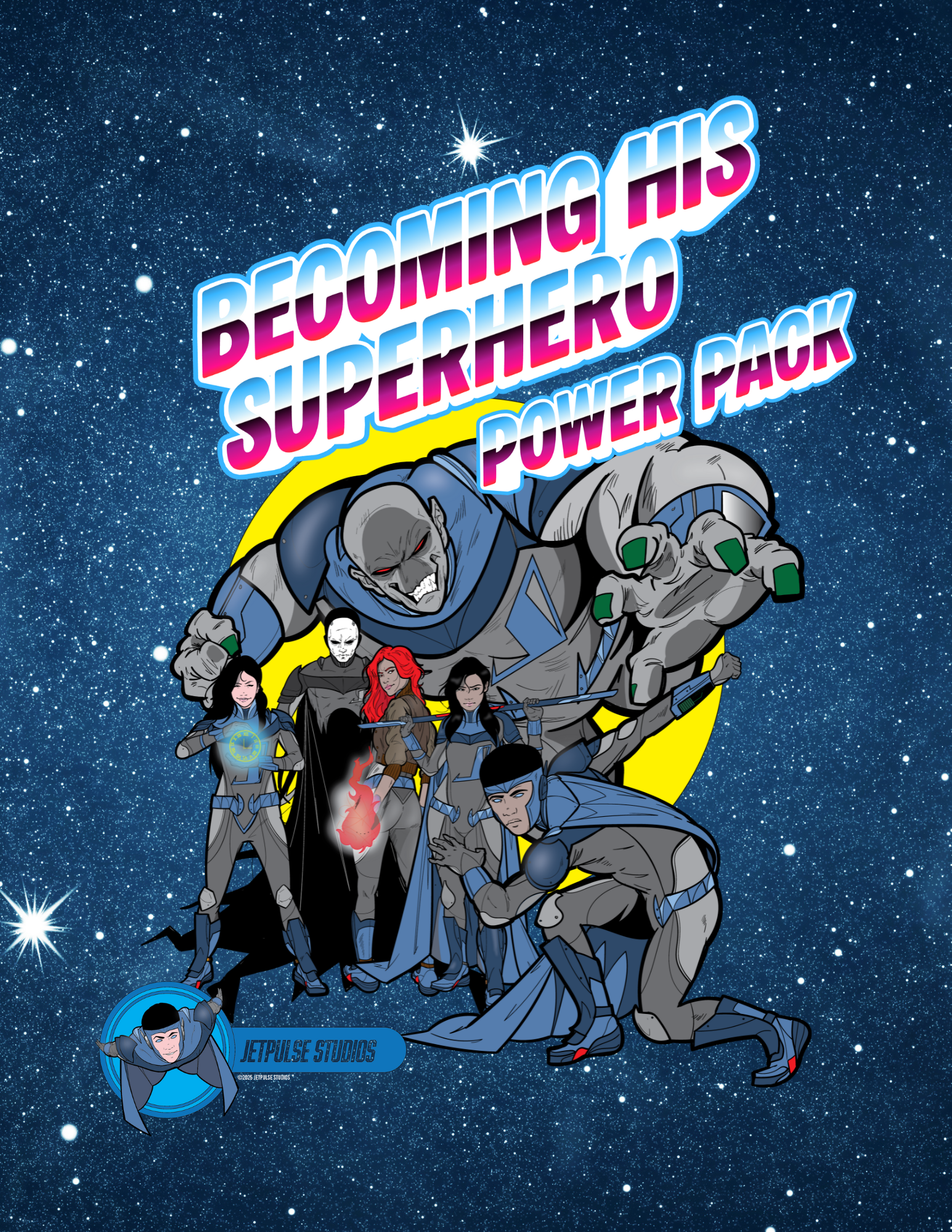 Becoming His Superhero Power Pack