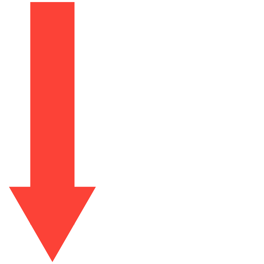 A graphic showing a red downward arrow and the text '40%' indicating a 40 percent decrease.