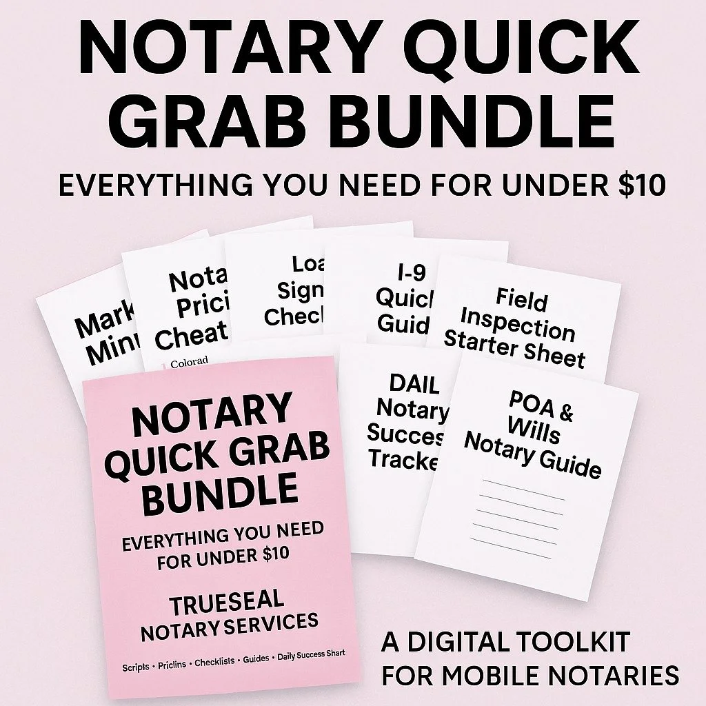 TrueSeal Notary Quick Grab Bundle