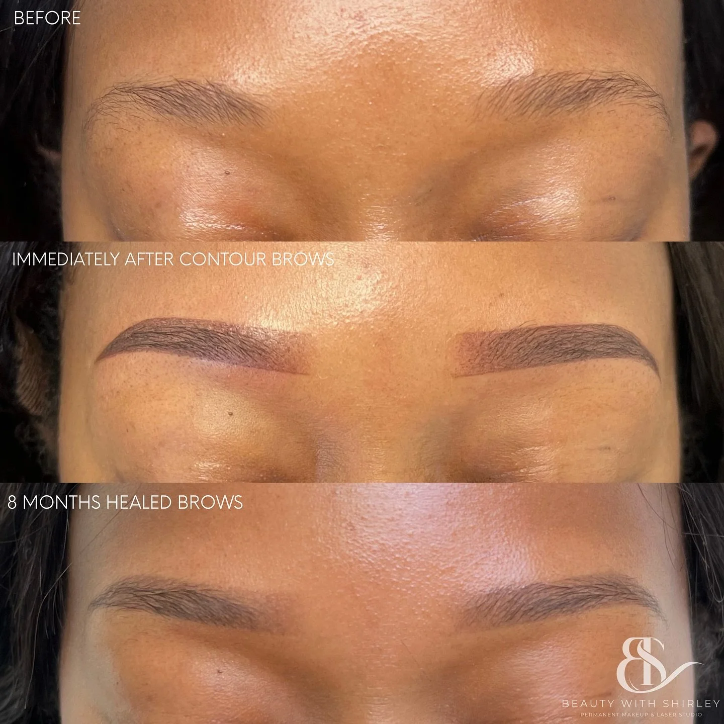 ✨ Meet my signature Contour Brows.

Think of it as the perfect balance between softly defined and effortlessly natural.

Contour Brows is my take on ombr&eacute; powder brows, designed to enhance your natural shape with soft definition that heals bea